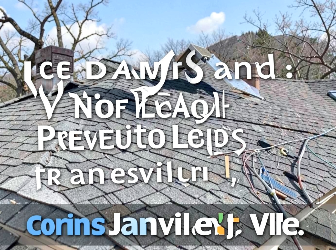Ice Dams and Winter Roof Leaks: Prevention Tips for Janesville, WI