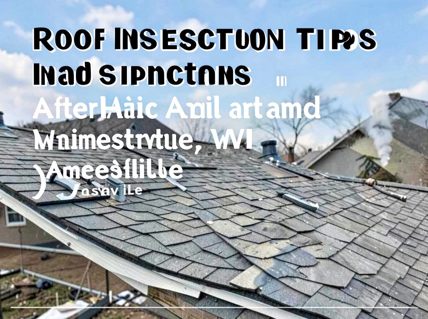 Roof Inspection Tips After Hail and Windstorms in Janesville, WI
