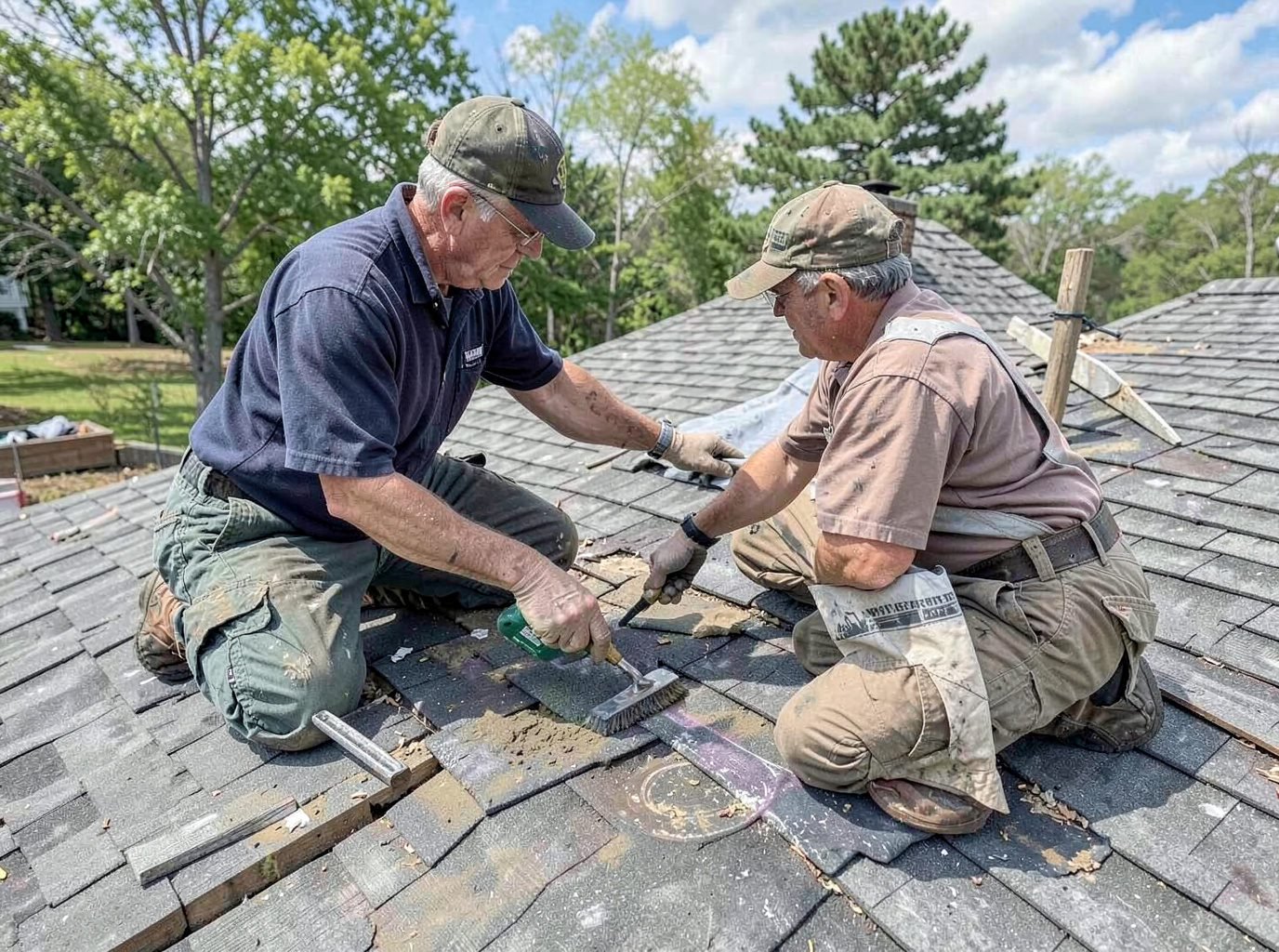 roofing contractor in Palmer Park, WI
